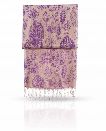 Палантин Женский S-LEAF/VIOLET